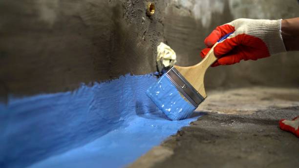 Crawl space vapor barrier installation in Senoia, GA